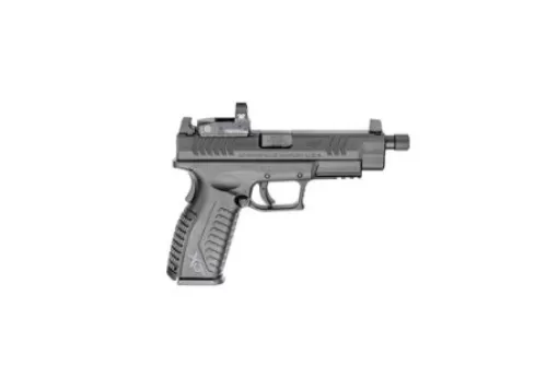 Springfield Osp Xdm 9Mm Luger 10Rd Magazine (2) 4.5? Threaded Barrel /4.5" Standrad Barrel Black W/Vortex Venom Red Dot XDMT9459BOSPV