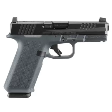 Ruger 19441 RXM 9mm Luger 17+1 4" Black FNC Nitride Alloy Steel Barrel & Optic Ready/Serrated Slide, Stealth Gray Polymer Frame w/Accessory Rail, Textured Grip, RMR/RMSc/DeltaPoint Pro Footprint