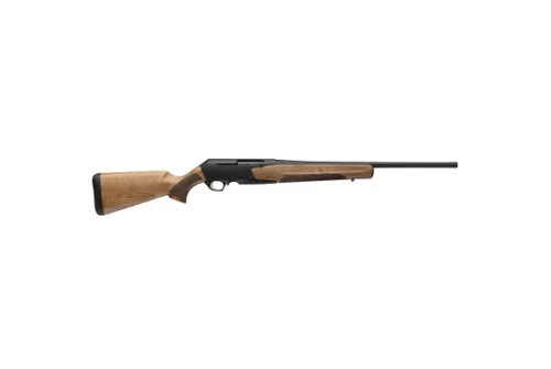 Browning 039008229 BAR MK4 Hunter 300 Win Mag 3+1 24" Matte Blued Fluted Barrel, Matte Blued Aluminum Alloy Drilled & Tapped Receiver, Grade II Turkish Walnut Adj Shim Stock