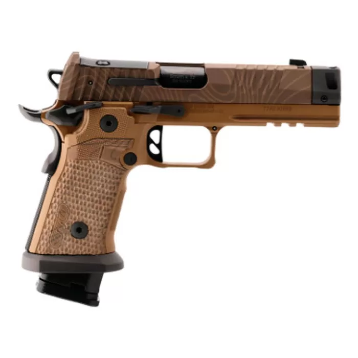Sig Sauer P211-GTO Combat 9mm Optic Ready Double Stack 1911 Pistol with Coyote TOPO Finish