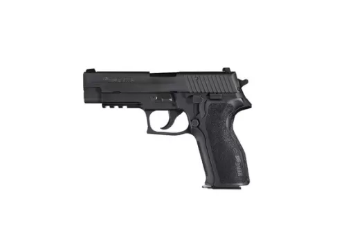 Sig Sauer P226 Nitron Full-Size 9mm Semi-Automatic Pistol, Hardcoat Anodized Black - 226R-9-BSS