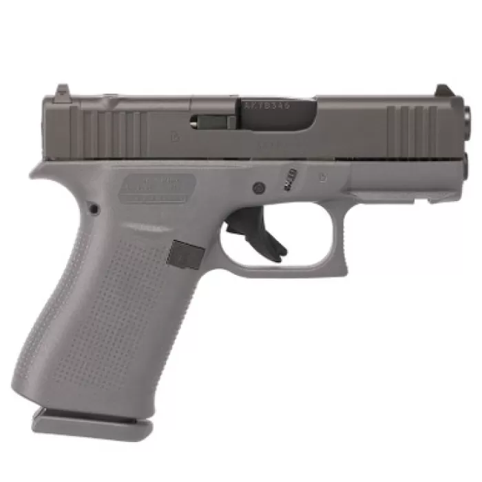 GLOCK G43X MOS 9mm 3.39in 15rd Gray Semi-Automatic Pistol (UX4350203FRMOSGF)