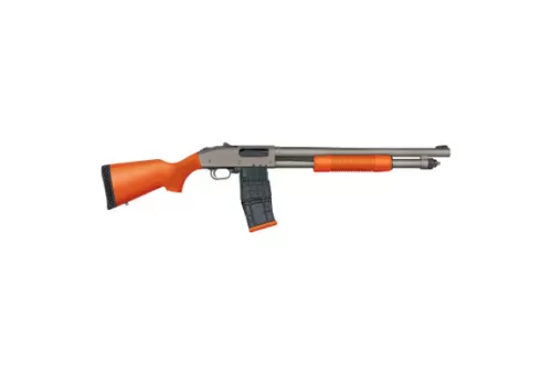 MOSSBERG 590M Professional Mag Fed 12Ga 18.5in 10rd Orange Pump-Action Shotgun (50220)