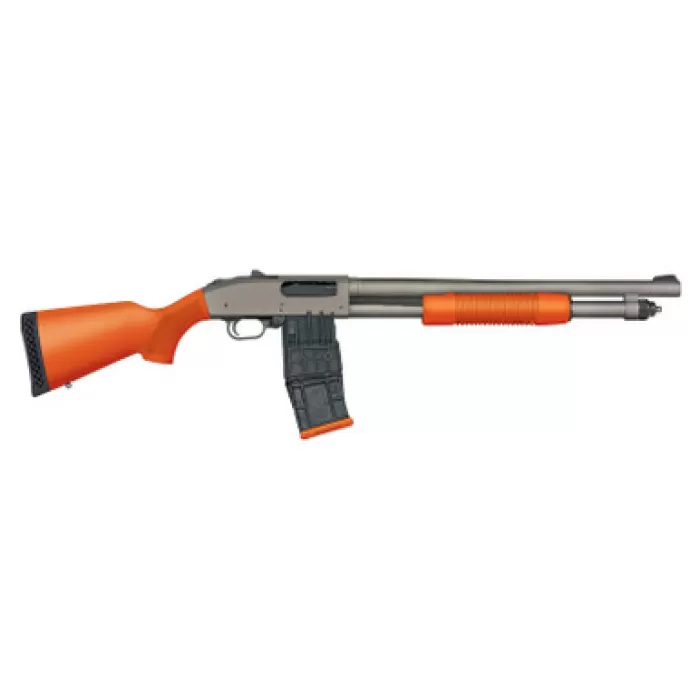MOSSBERG 590M Professional Mag Fed 12Ga 18.5in 10rd Orange Pump-Action Shotgun (50220)