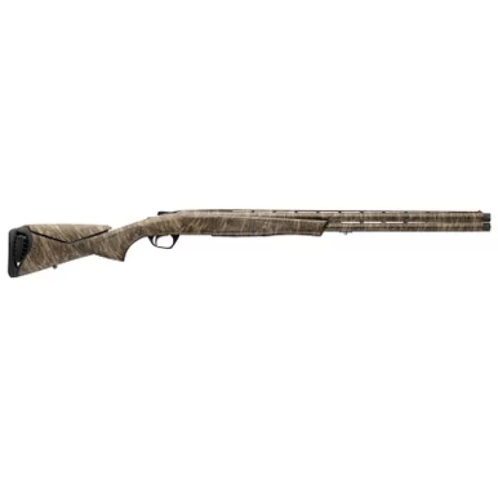 Browning 018736204 Cynergy 12 Gauge Break Open 3.50" 2rd 28" Overall Mossy Oak Bottomland Over/Under Vent Rib Barrel & Steel Receiver, Adj Comb Mossy Oak Bottomland Synthetic Stock