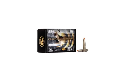 FEDERAL Premium 7mm (.284) 160Gr Trophy Bonded Tip 50rd Bullets (PB284TT160)