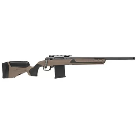 Savage Arms 32667 110 Core Tactical 22 ARC 10+1 18" Medium Heavy Fluted Barrel, Arca Rail Forend, Coyote Tan AccuStock w/AccuFit V2 Synthetic Stock, Right Hand