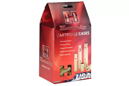 HORNADY 6.5mm-284 Norma 50-Pack Unprimed Rifle Case (8628)