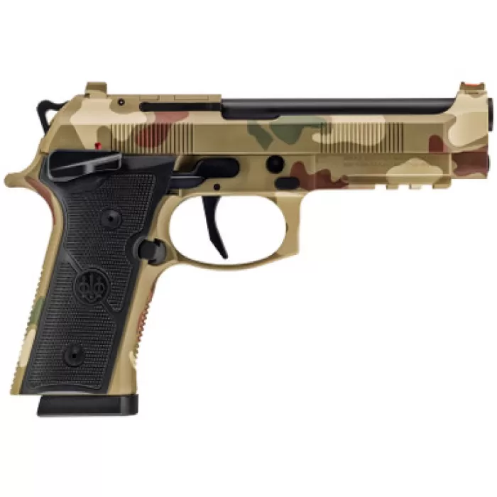 BERETTA 92XI 9x19mm 4.7in 2x18rd Frogskin Camo Full Size SAO Pistol (SPEC0745A18)