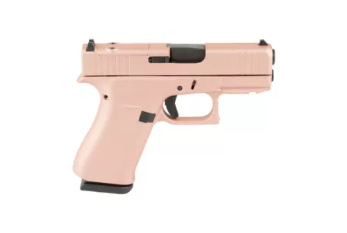 GLOCK 43X 9mm 3.41in 2x10rd MOS Rose Gold Cerakote Striker-Fired Pistol (PX4350204FRMOSNRGSKY)