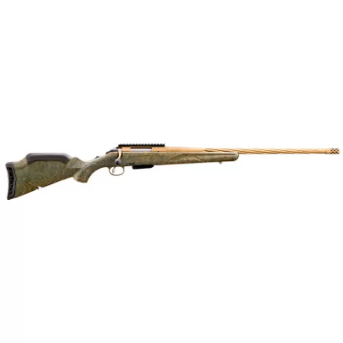 RUGER American Gen2 Predator 350 Legend 22in 5rd Cerakote / Green Splatter Rifle (46993)
