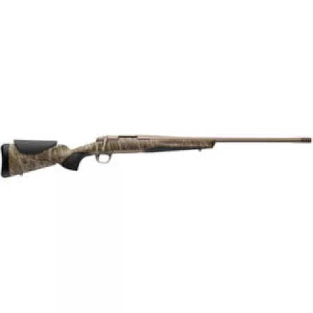 Browning 036146224 X-Bolt 2 Speed Full Size 270 Win 4+1 22" Smoked Bronze Cerakote Fluted Threaded Barrel, Smoked Bronze Cerakote Steel Drilled & Tapped Receiver, Mossy Oak Bottomland Adj Vari-Tech Sy