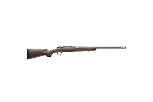 Browning 036090229 X-Bolt 2 Medallion 300 Win Mag 3+1 26" Carbon Fiber Wrapped Threaded Barrel, Matte Blued Drilled & Tapped Steel Receiver, Fixed Grade V/VI Walnut Stock, Recoil Hawg Muzzle Brake