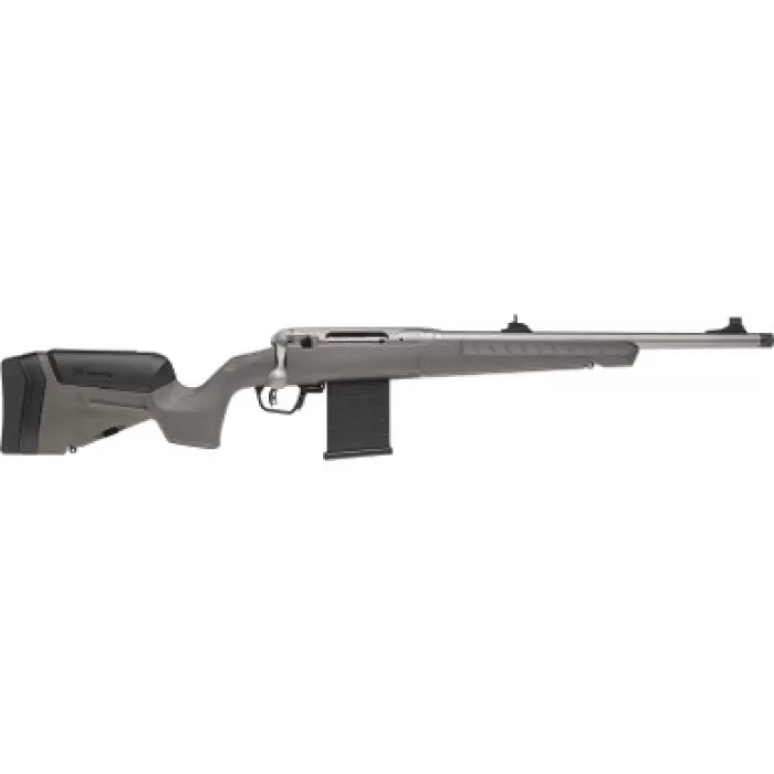 Savage Arms 32504 110 Ridge Hunter 450 Bushmaster 5+1 18" Heavy Barrel, Flat Dark Gray Adj LOP Synthetic Stock, Right Hand