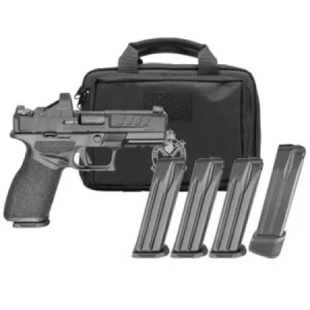 SPRINGFIELD ARMORY Echelon 4.0FC 9mm 4in Pistol Gear Pac w/ Viridian RFX11, 3x 17rd / 1x 20rd Mags, Pistol Bag (EC9409BFC-PAC)