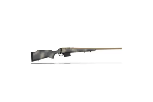 Bergara Premier Approach 7mm Remington Magnum FDE Cerakote Bolt Action Rifle - 5+1 Rounds