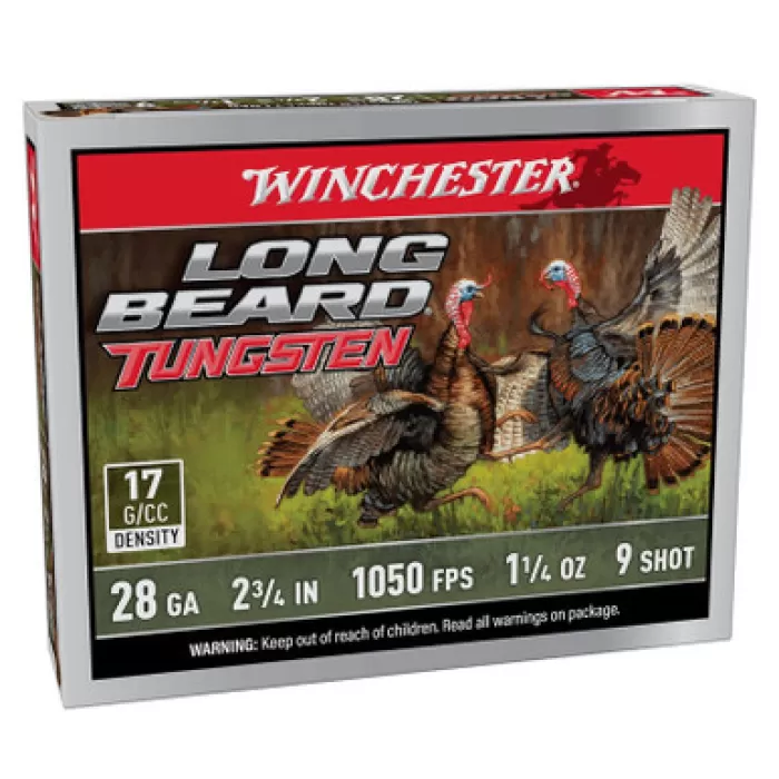 WIN LBT289 28G 2.75"#9 LONGBEARD TS17 1-1/4 5/50