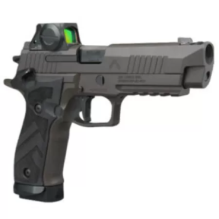 Sig Sauer 226X59LEGIONSAORXSL P226 X5 Legion w/Optic Full Size 9mm Luger 20+1 4.40" Legion Gray Cerakote Stainless Steel Integrated Compensator/Serrated w/Optic Slide & Alloy Frame w/Picatinny Rail, L