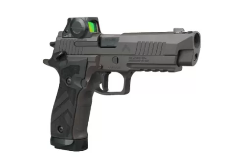 Sig Sauer 226X59LEGIONSAORXSL P226 X5 Legion w/Optic Full Size 9mm Luger 20+1 4.40" Legion Gray Cerakote Stainless Steel Integrated Compensator/Serrated w/Optic Slide & Alloy Frame w/Picatinny Rail, L