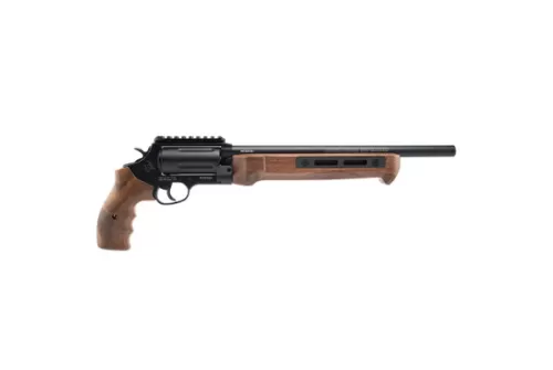 Taurus 2-JHD441013MAG-W Judge 45 Colt (Long Colt)/410 Gauge 5 Shot 13" Matte Black Oxide Picatinny Rail Barrel, Cylinder & Alloy Steel Frame, Walnut Grip