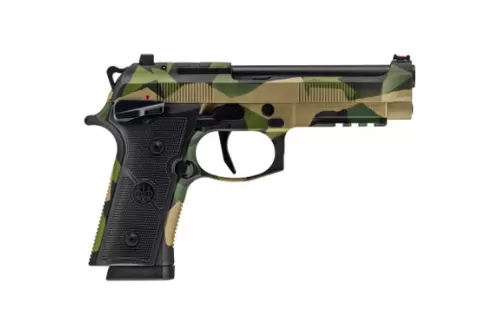 BERETTA 92XI 9x19mm 4.7in 2x15rd Splinter Full Size SAO Pistol (SPEC0741A15)