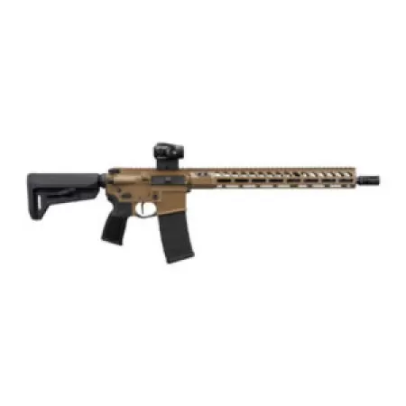 Sig Sauer RM400556N16BFORGEFDE M400 Forge 5.56 NATO 30+1 16" Flat Dark Earth Cerakote Alloy Receiver w/Picatinny Rail, M-LOK Handguard, Magpul SL-K Black Polymer Stock, Black Polymer Grip, Sig ROMEO M