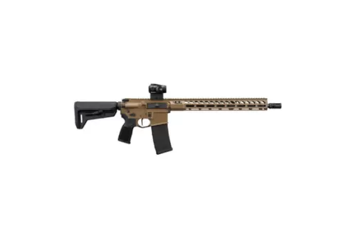 Sig Sauer RM400556N16BFORGEFDE M400 Forge 5.56 NATO 30+1 16" Flat Dark Earth Cerakote Alloy Receiver w/Picatinny Rail, M-LOK Handguard, Magpul SL-K Black Polymer Stock, Black Polymer Grip, Sig ROMEO M