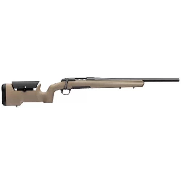Browning 036121218 X-Bolt 2 Special Max LR SPR 308 Win 4+1 18" Matte Black Heavy Sporter Threaded Barrel, Matte Black Steel Drilled & Tapped Receiver, Flat Dark Earth/Black Adjustable Max Synthetic St