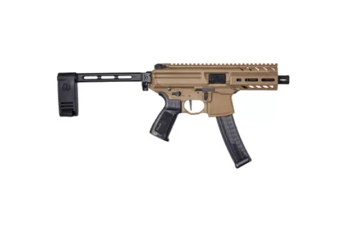SIG SAUER MPX 9mm 4.5in 35rd Coyote Semi-Automatic Pistol (PMPX-4B-9-COY-35)