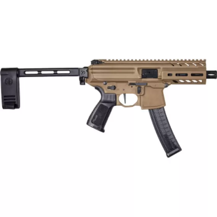 SIG SAUER MPX 9mm 4.5in 35rd Coyote Semi-Automatic Pistol (PMPX-4B-9-COY-35)