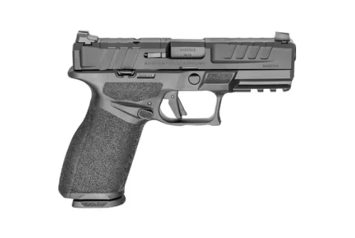 Springfield Armory EC9409BFCLCU Echelon 4.0FC 9mm Luger 10+1 4" Black Melonite Steel Barrel & optic Ready/Serrated Slide, Black Polymer Frame w/Picatinny Rail, Ambidextrous