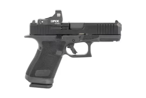 Glock P6195E203 G19 Gen6 w/EOTech 9mm Luger 15+1 4.02" Threaded Barrel, Steel Optic Ready/Serrated Slide, Polymer Frame w/Accessory Rail, Interchangeable Backstrap Grip, Ambidextrous