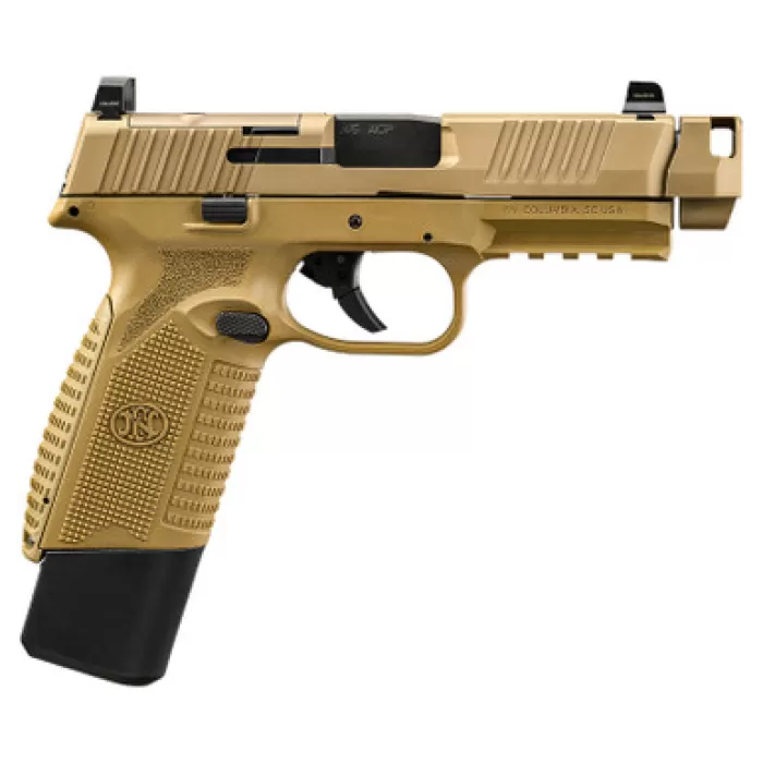 FN AMERICA FN 545 MRD Comp 45 ACP 4.1in 2x15rd FDE Optics Ready Double-Action Pistol (66-102136)