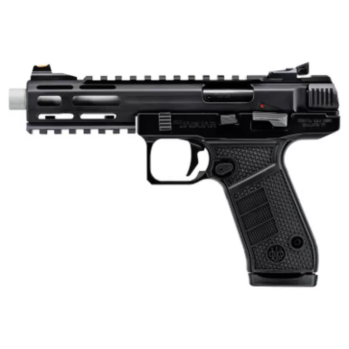 BERETTA B22 Jaguar Tac Metal .22LR 5.25in 15rd Black Threaded Semi-Automatic Blowback Pistol (JB22TACMET15)