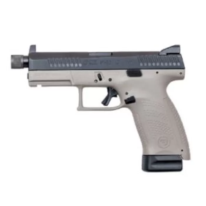 CZ P-10 Cmp 9Mm 4.6" Gry SR NS 10Rd 01519 CZ P-10 Cmp 9Mm 4.6" Gry SR NS 10Rd 01519