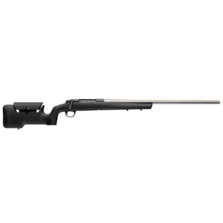 Browning 036120297 X-Bolt 2 Special Max LR SPR Full Size 300 PRC 3+1 26" Matte Stainless Heavy Sporter Threaded Barrel, Matte Stainless Stainless Steel Drilled & Tapped Receiver, Black Adjustable Max