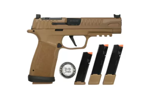 SIG SAUER P365 Fuse 9mm 4.3in 17rd/21rd Coyote Semi-Auto Pistol (365XF-9-CFO-2A)