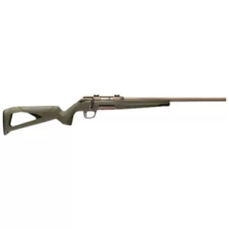 Winchester Repeating Arms 525240286 Xpert  17 WSM 8+1 18" Flat Dark Earth Cerakote Threaded Barrel, Flat Dark Earth Cerakote Steel Drilled & Tapped Receiver, OD Green Thumbhole Polymer Stock