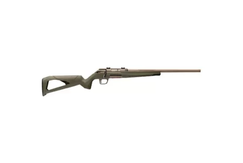 Winchester Repeating Arms 525240286 Xpert  17 WSM 8+1 18" Flat Dark Earth Cerakote Threaded Barrel, Flat Dark Earth Cerakote Steel Drilled & Tapped Receiver, OD Green Thumbhole Polymer Stock