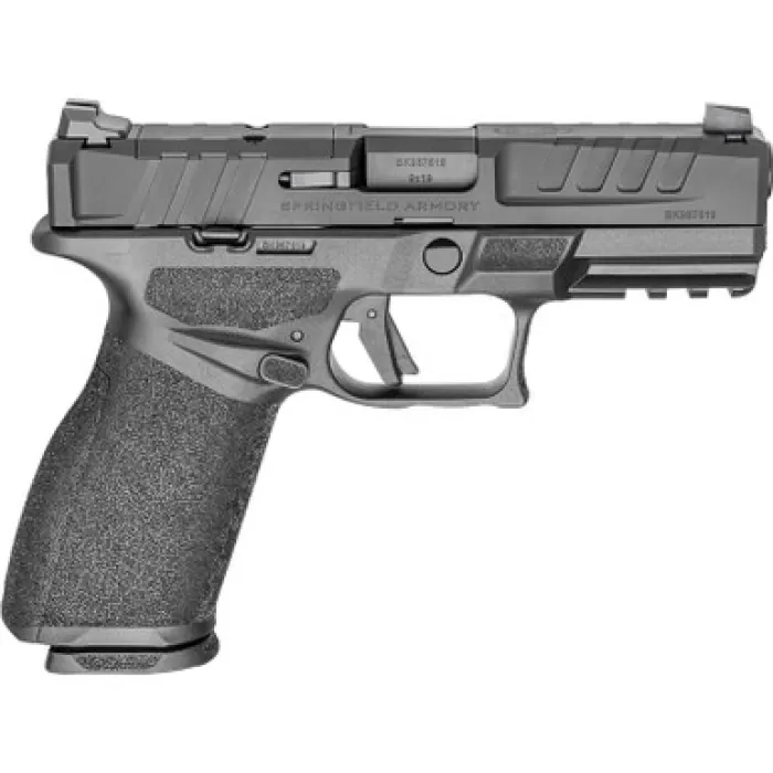 Springfield Armory EC9409BFCCAU Echelon 4.0FC *CA Compliant 9mm Luger 10+1 4" Black Melonite Steel Barrel & Optic Ready/Serrated Slide, Black Polymer Frame w/Picatinny Rail, Ambidextrous