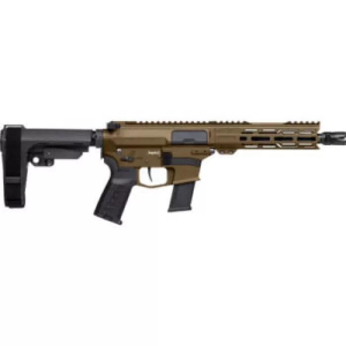 CMMG Banshee Fixed Ejector MkG 45 ACP 8in 22rd Midnight Bronze Semi-Auto Pistol (45A890F-MB)