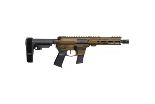 CMMG Banshee Fixed Ejector MkG 45 ACP 8in 22rd Midnight Bronze Semi-Auto Pistol (45A890F-MB)