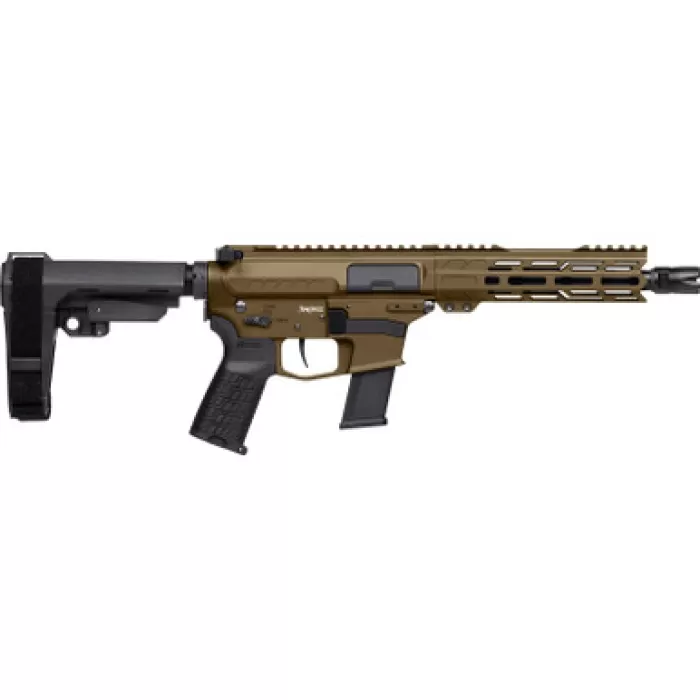 CMMG Banshee Fixed Ejector MkG 45 ACP 8in 22rd Midnight Bronze Semi-Auto Pistol (45A890F-MB)