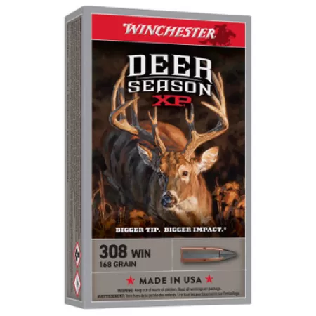 Winchester Deer Season XP .308 Winchester Ammo 168 Grain Extreme Point Polymer Tip - X308DS2