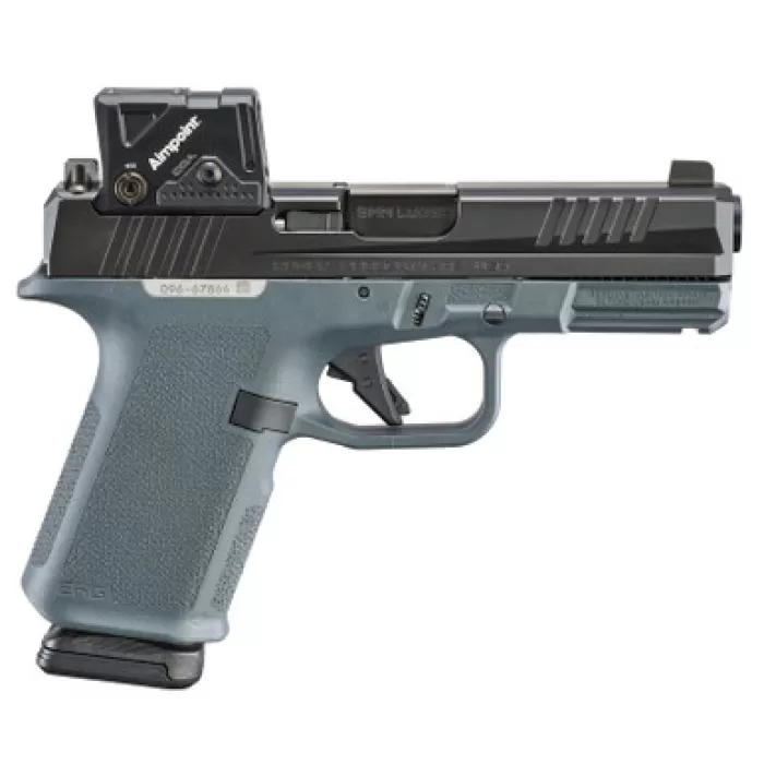 RUGER RXM 9mm 4in 2x 15rd Mags Black/Gray Striker-Fired Pistol with Aimpoint COA (19461)