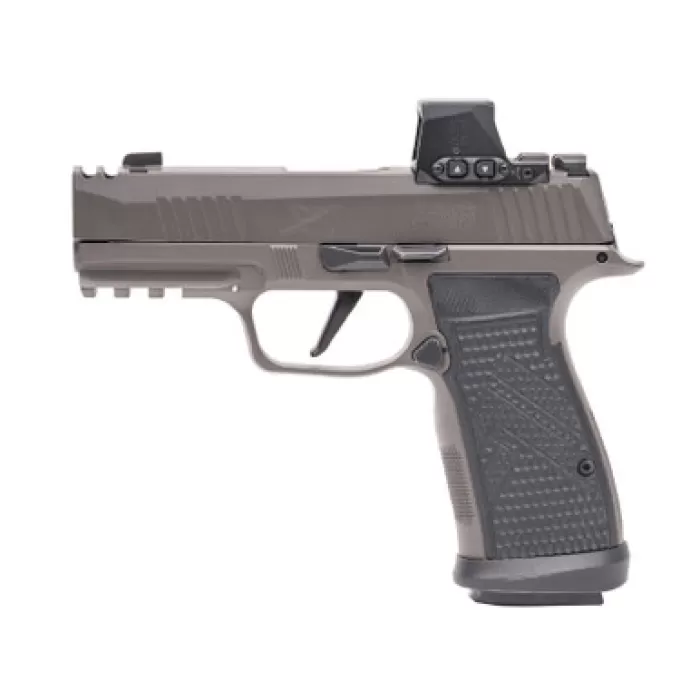 SIG SAUER P365-AXG Legion 9mm Luger 3.1in 3x17rd Legion Gray Striker-Fired Pistol w/ XRAY3 Day/Night Sights (365AXGCA-9-LEGION-RXSL)