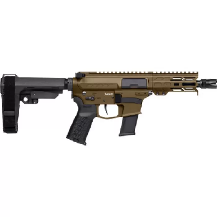CMMG Banshee Fixed Ejector MkG 45 ACP 5in 13rd Midnight Bronze Semi-Auto Pistol (45A150F-MB)