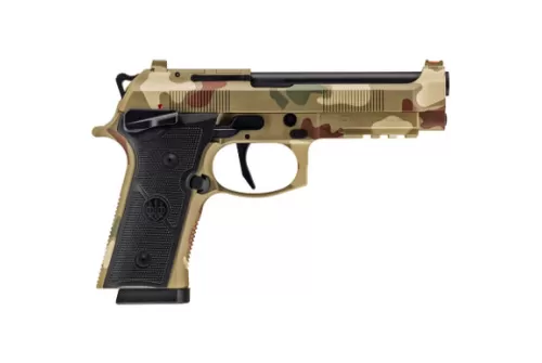 BERETTA 92XI 9x19mm 4.7in 2x15rd Frogskin Camo Full Size SAO Pistol (SPEC0745A15)