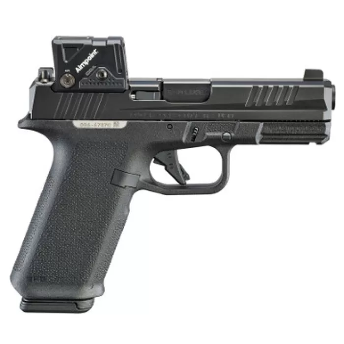 RUGER RXM 9mm 4in 2x 17rd Mags Black Pistol with Aimpoint COA Red Dot Sight (19465)