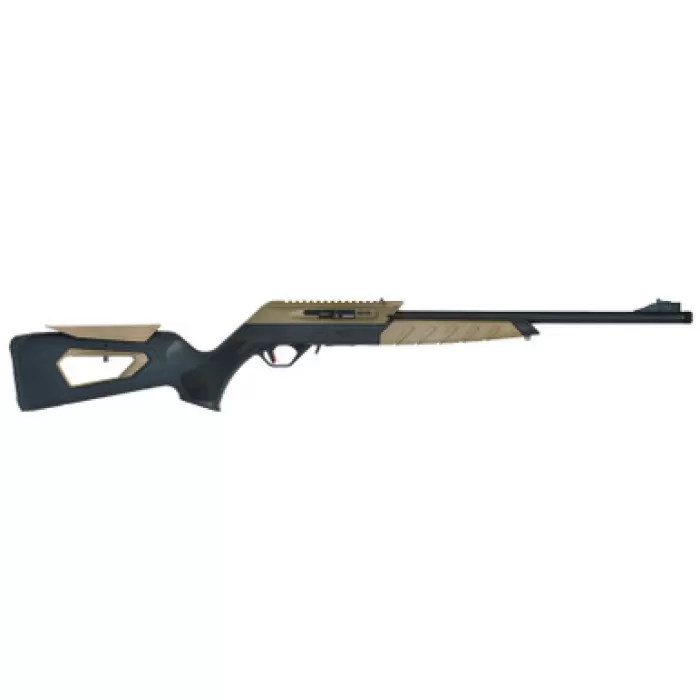 TRISTAR KR.22 Synthetic .22LR 18.6in Threaded 2x 10rd Mags FDE/Black Semi-Auto Rifle (60005) TRISTAR KR.22 Synthetic .22LR 18.6in Threaded 2x 10rd Mags FDE/Black Semi-Auto Rifle (60005)